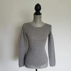Ann Taylor LOFT Scattered Polka Dot Sweatshirt XS